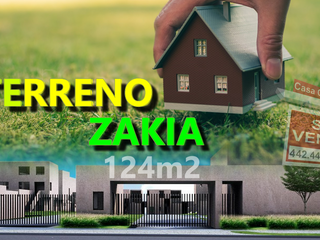 En Venta Terreno en Zakia de 124 m2, Para hacer tu nuevo hogar, Oportunidad !!