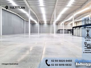 Amazing warehouse for rent in Tultitlán