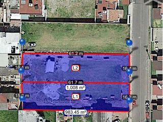 Terreno en venta en Metepec en Colonia Providencia BARDEADO OPORTUNIDAD.