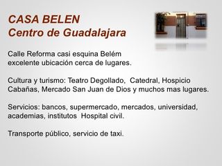RENTA De Departamento tipo LOFT   Centro Guadalajara