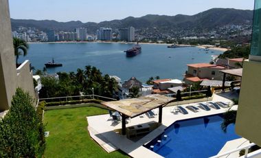 ACAPULCO GUITARRON PENTHOUSE EN VENTA CON ROOF GARDEN VISTA Y ALBERCA COMUN