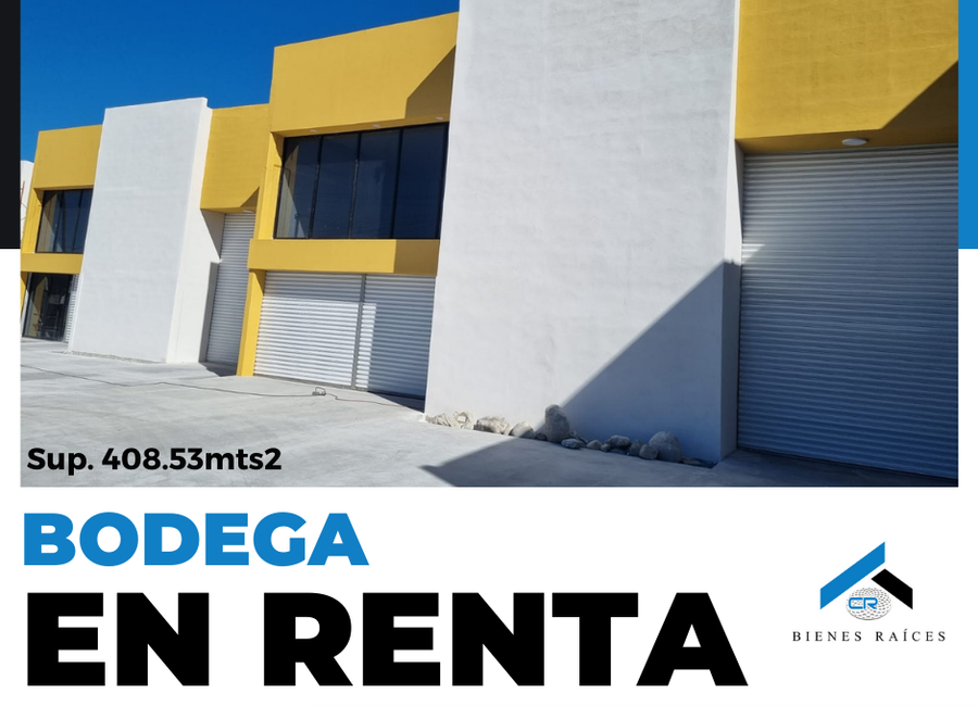 Renta Bodega en Saltillo de 408.53mts2
