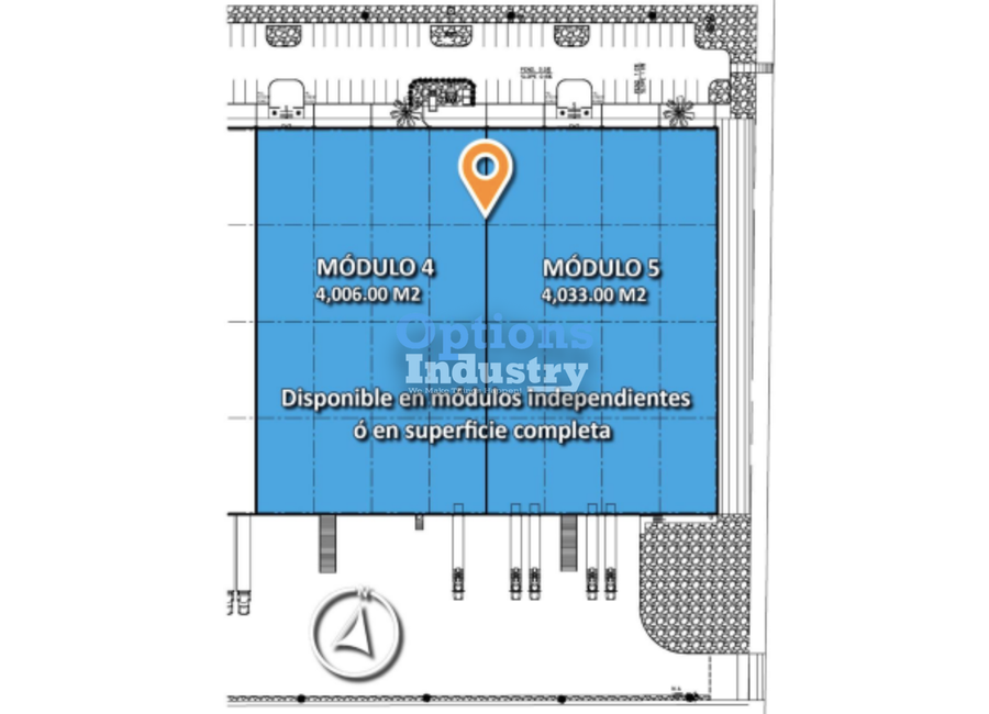 San Luis Potosí, industrial warehouse rental