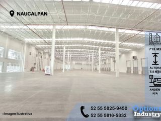 Amazing industrial warehouse for rent in Naucalpan