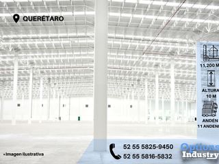 Opportunity to rent an industrial warehouse in Querétaro
