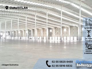 Industrial property in Cuautitlán for rent
