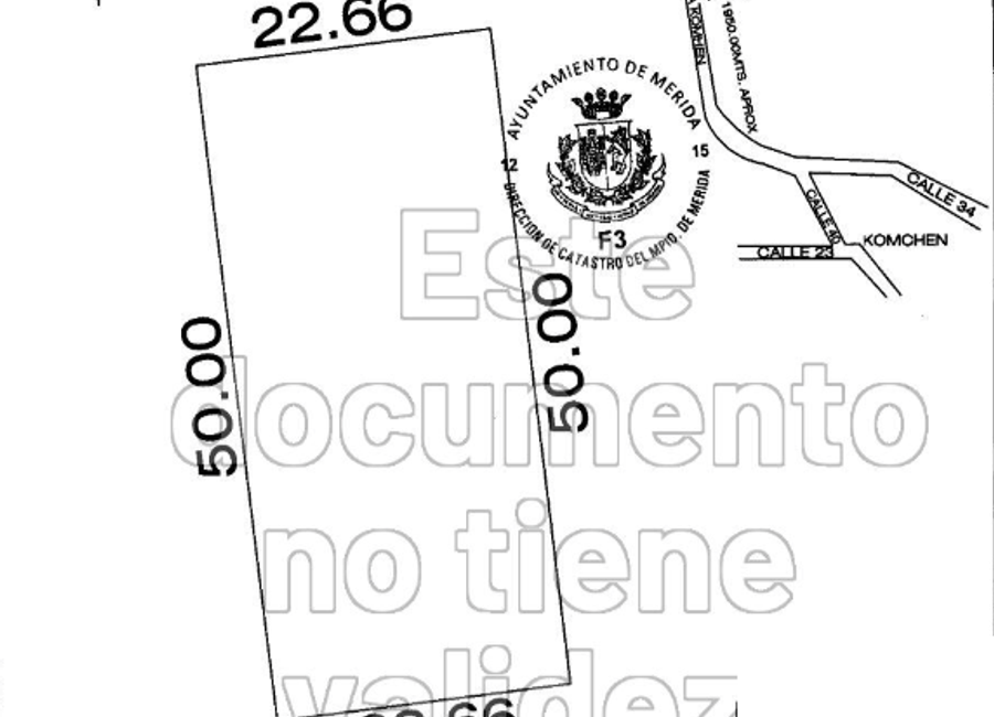 Terreno en Venta en Komchen