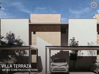 Casas Emana Residencial, Villa Terraza. Conkal