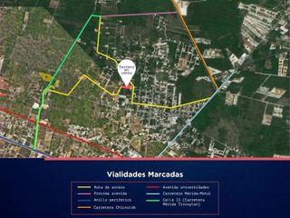 Terreno en Venta en Cholul, Mérida Yucatán