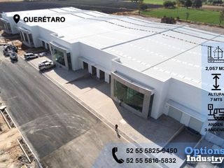 Querétaro, renta bodega industrial.