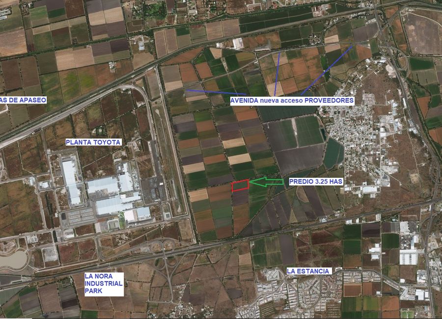 LA NORITA APASEO EL GRANDE PARCELA ESCRITURADA USO INDUSTRIAL Y ...