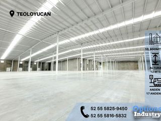 Opportunity in Teoloyucan for warehouse rental