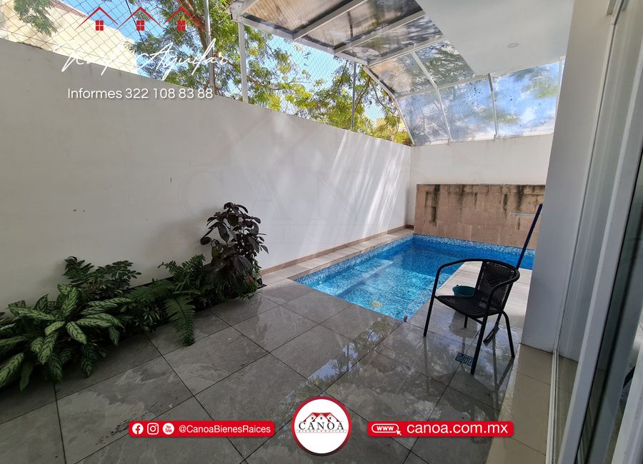 SE RENTA DEPARTAMENTO EN PUERTO VALLARTA AMUEBLADO LARGO PLAZO EN