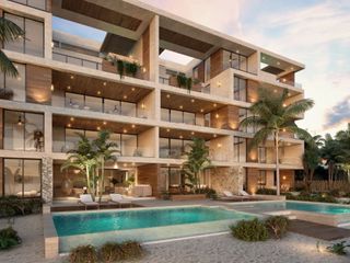 Departamento en venta frente al mar, San Crisanto, Sinanché, Yucatán