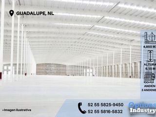 Industrial property rental in Guadalupe, NL