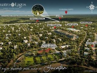Terreno Residencial en venta Privada Cuatro Lagos Hunucmá, Yucatán