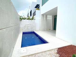 Casa de lujo con alberca en Residencial Aqua Cancún