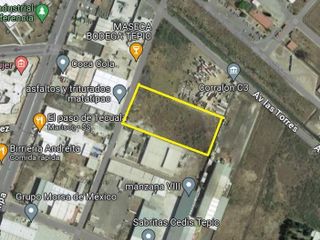 Se vende terreno 10,440 m2 en ciudad Industrial
