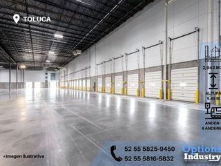 Bodega industrial para alquilar en Toluca
