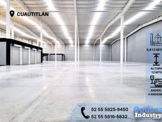 Industrial warehouse for rent in Cuautitlán