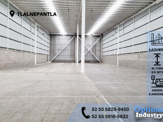 Warehouse in Tlalnepantla, rent now!