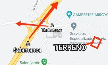 Terreno en venta en Morelia en Col. Francisco Villa