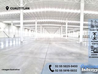 Industrial property in Cuautitlán for rent