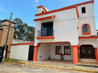 Casa amueblada en renta en Residencial Madeiras. Villahermosa, Tabasco