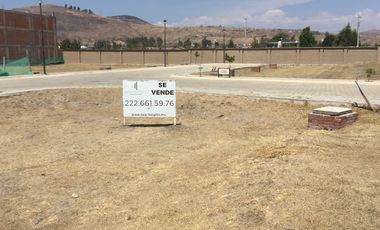 Terreno Plano En Esquina de 214 m² en Lomas de Angelopolis, Puebla. Ultimo Disp