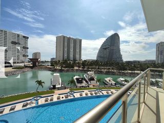 Departamento en Renta en Maioris Condos en Puerto Cancun de 4 Recamaras