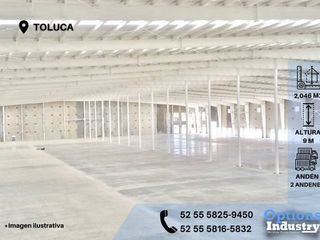 Rent industrial property in Toluca