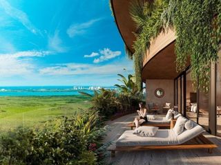 Condominio amplio de 2 recamaras con terraza panorámica en venta Cancún.