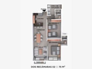 Departamento en Venta en Cancún Centro