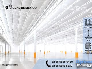 Espacio industrial en renta en Ciudad de México