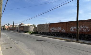 Vendo Terreno en san Pedro Cholula con 3 frentes