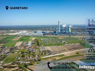 Terreno industrial en Querétaro para alquilar ya