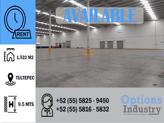 Industrial warehouse lease in Tultepec