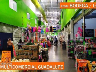 Bodega / Local en Renta Mercado Multicomercial Guadalupe
