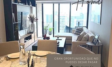 Departamento  venta y renta  en We Santa Fé piso  15