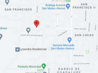 Remate Bancario Casa en Encanto, Fracc. San Mateo Atenco, Toluca