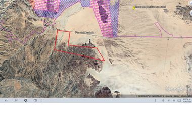 Terreno Industrial en venta de 728 Hectáreas, La Rumorosa, Mexicali, BC, Mexico.