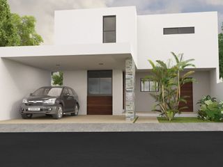 Casa en venta en Mérida, Privada Inara Cholul, entrega febrero 2024