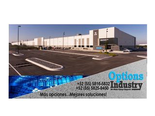 Now rent a new industrial warehouse in Puebla