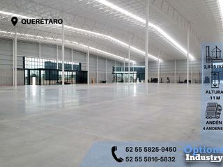 Alquiler de espacio industrial ubicado en Querétaro