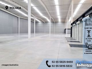 Industrial warehouse available for rent in Lerma