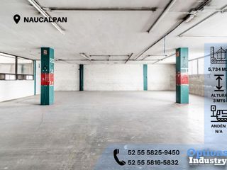 Opportunity to rent industrial warehouse in Naucalpan