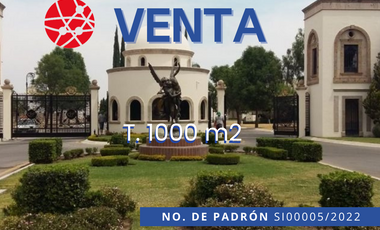 VENTA TERRENO SANTA PAULINA AL NORTE DE AGS