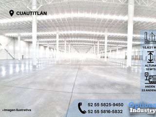 Inmueble industrial en Cuautitlán para alquilar