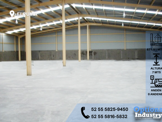 Rent now warehouse in Tultitlán