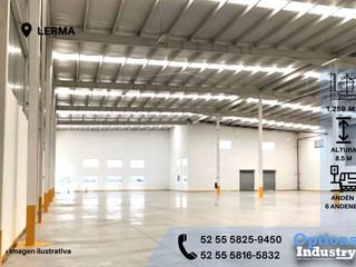 Bodega industrial en Lerma para renta